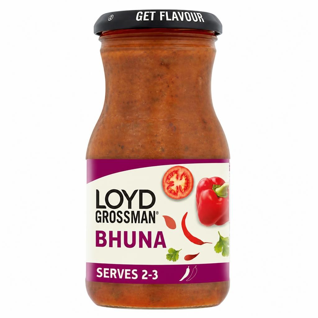 Loyd Grossman Bhuna Indian Curry Sauce 350g