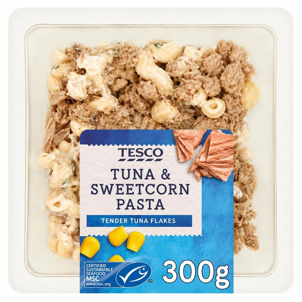 Tesco Tuna & Sweetcorn Pasta 300G