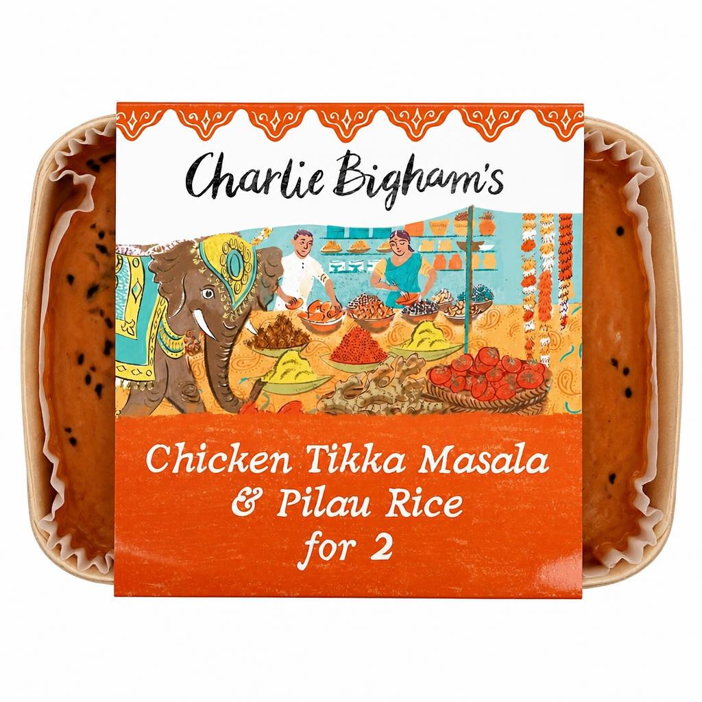 Charlie Bigham's Chicken Tikka & Rice 805G