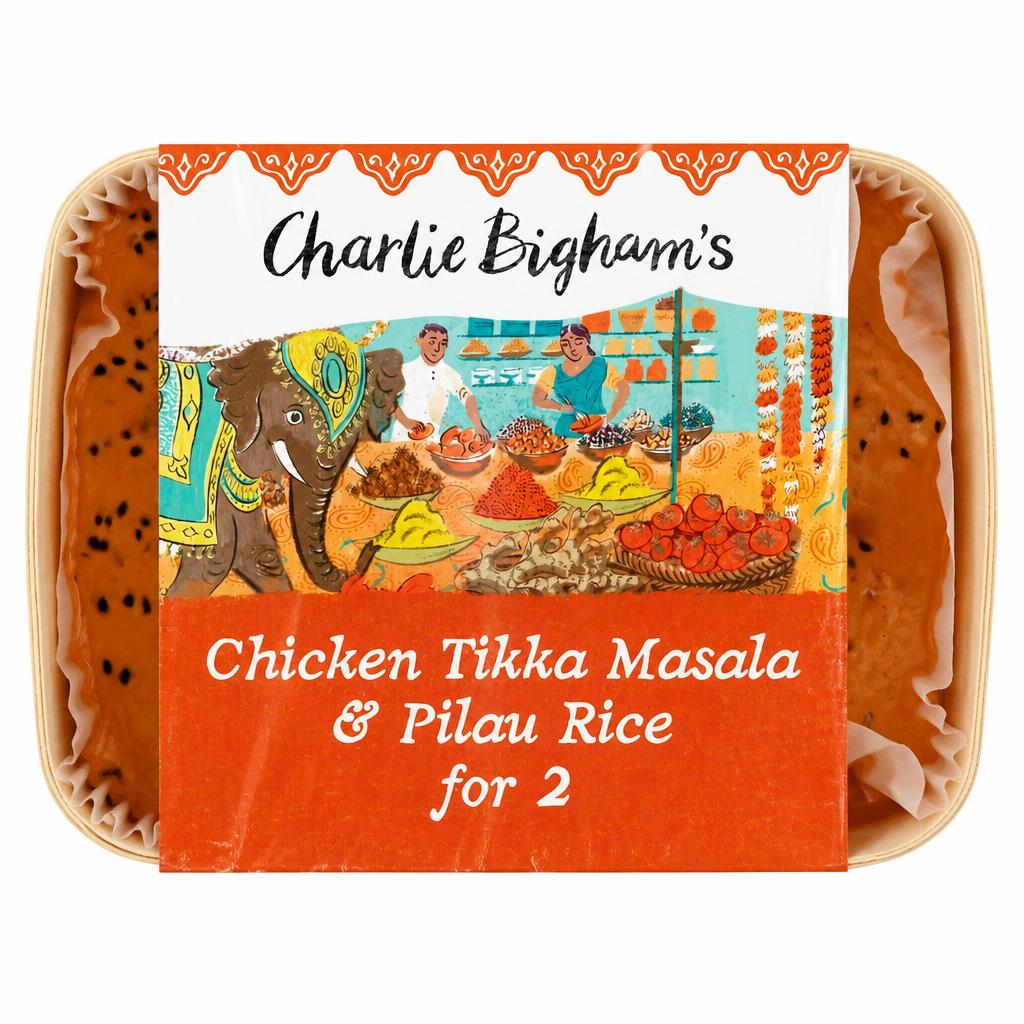 Charlie Bigham's Chicken Tikka & Rice 805G