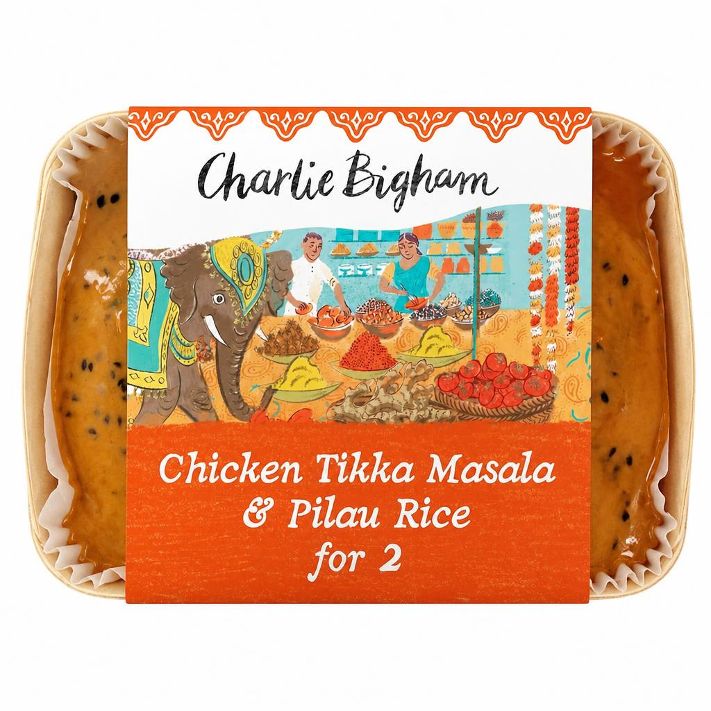 Charlie Bigham's Chicken Tikka & Rice 805G