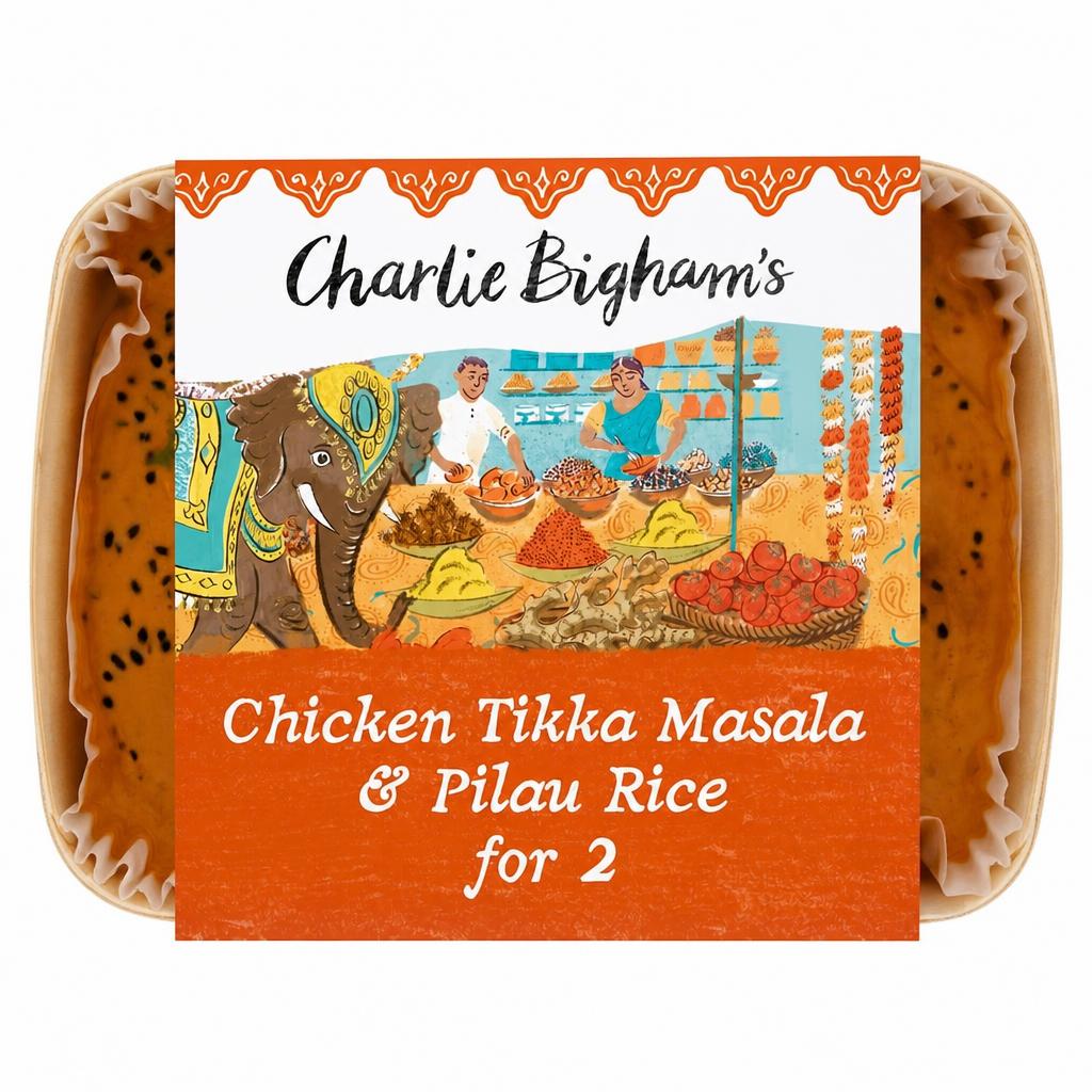 Charlie Bigham's Chicken Tikka & Rice 805G
