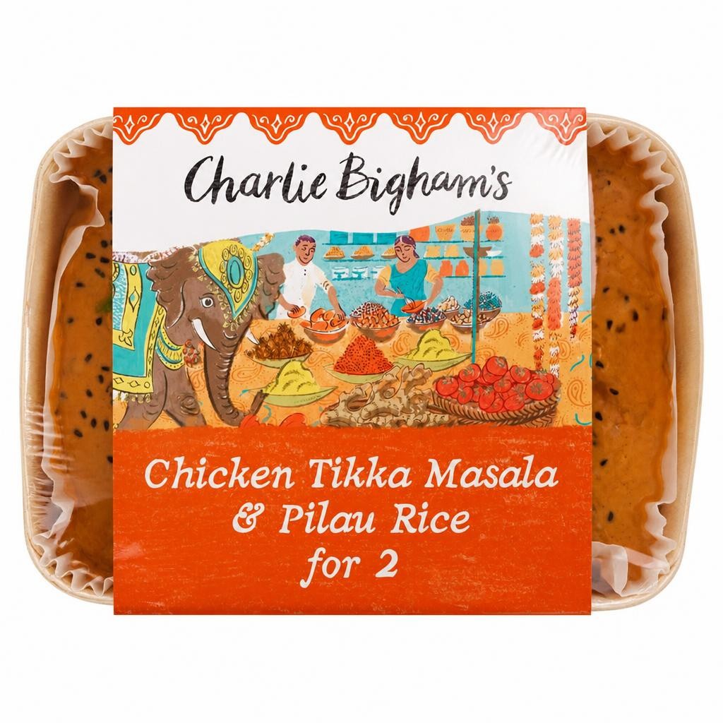 Charlie Bigham's Chicken Tikka & Rice 805G