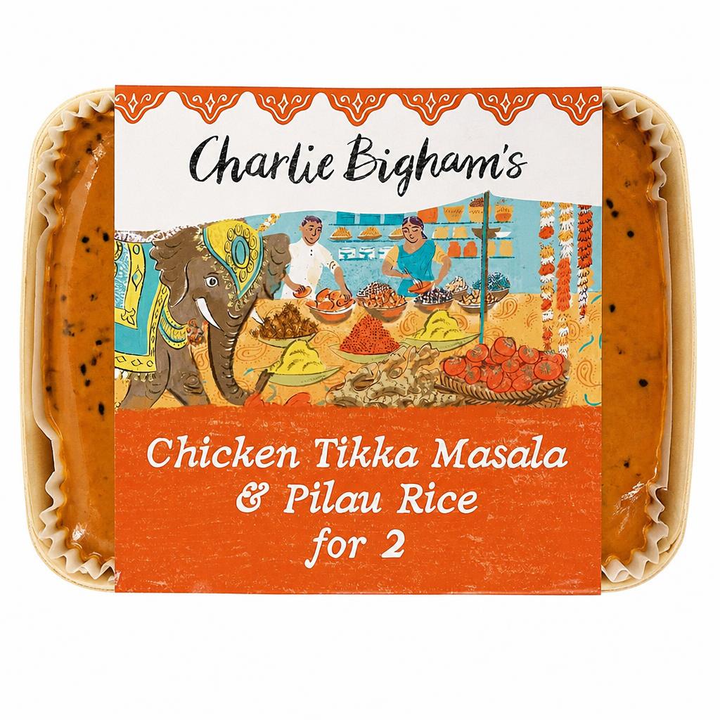 Charlie Bigham's Chicken Tikka & Rice 805G