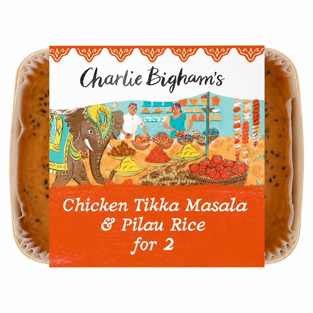 Charlie Bigham's Chicken Tikka & Rice 805G