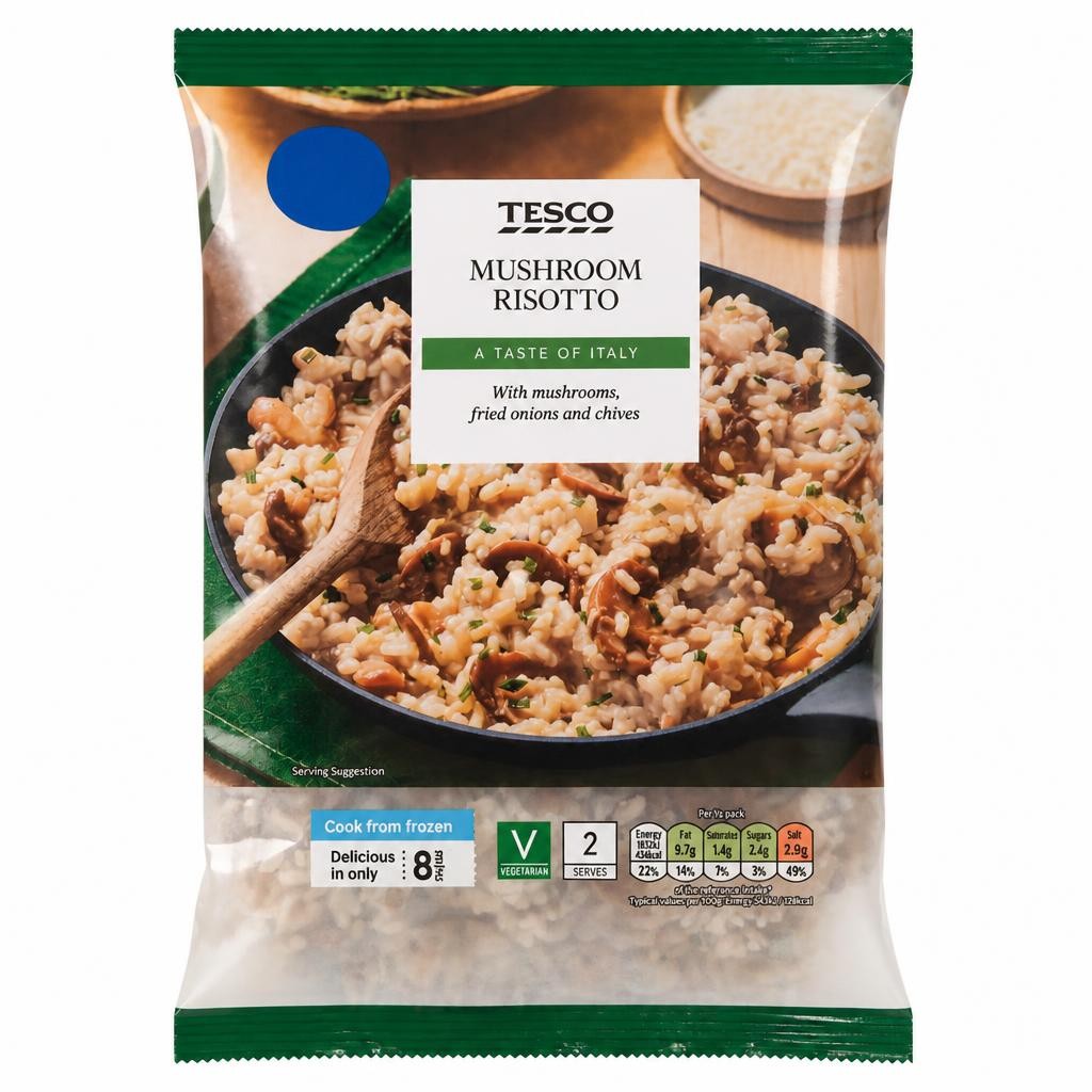 TESCO Mushroom Risotto 700g
