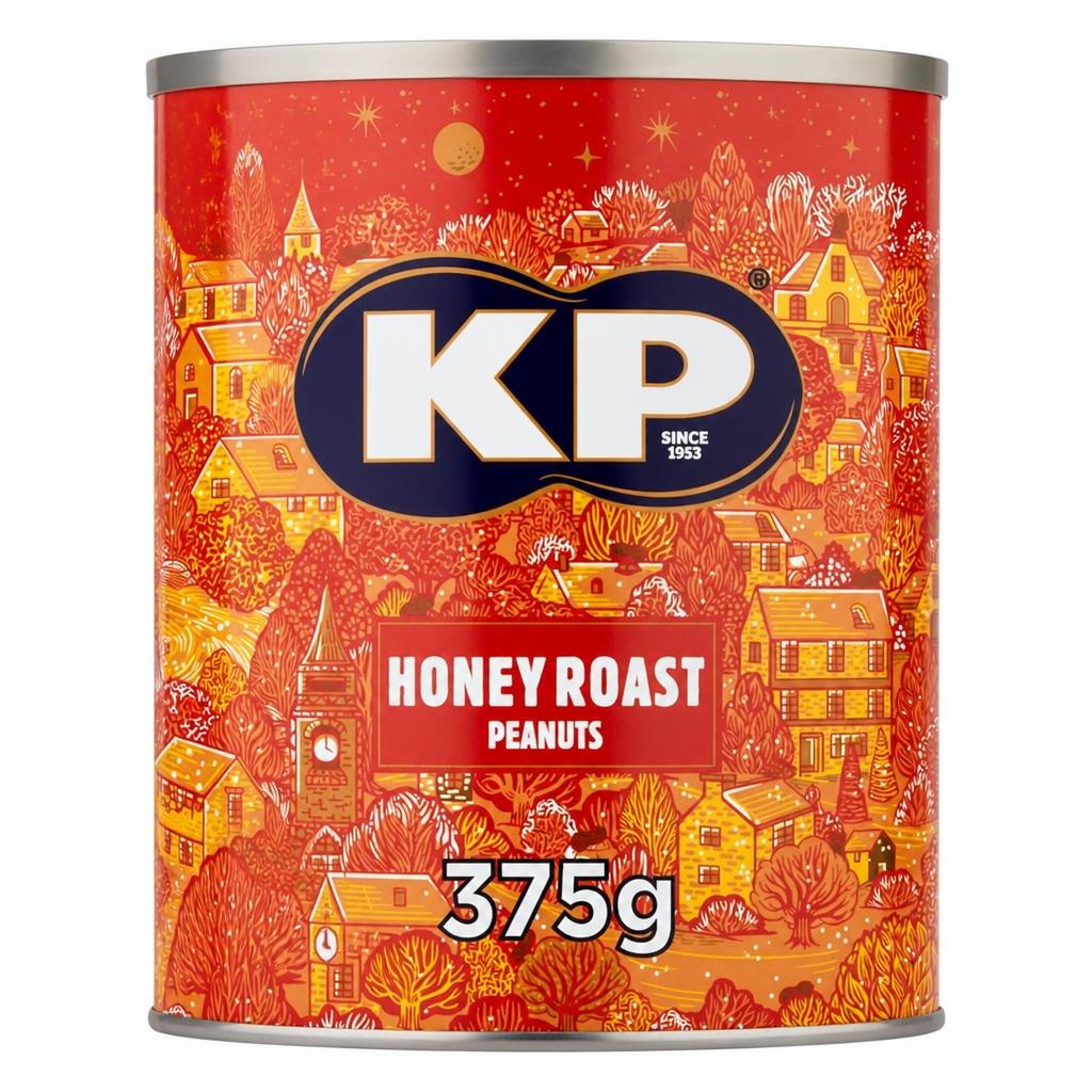 Kp Honey Roasted Peanuts 375G