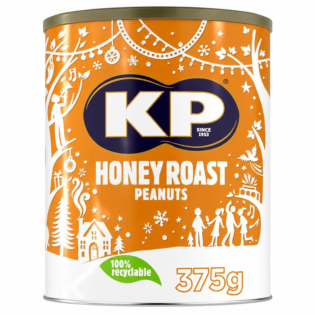 Kp Honey Roasted Peanuts 375G
