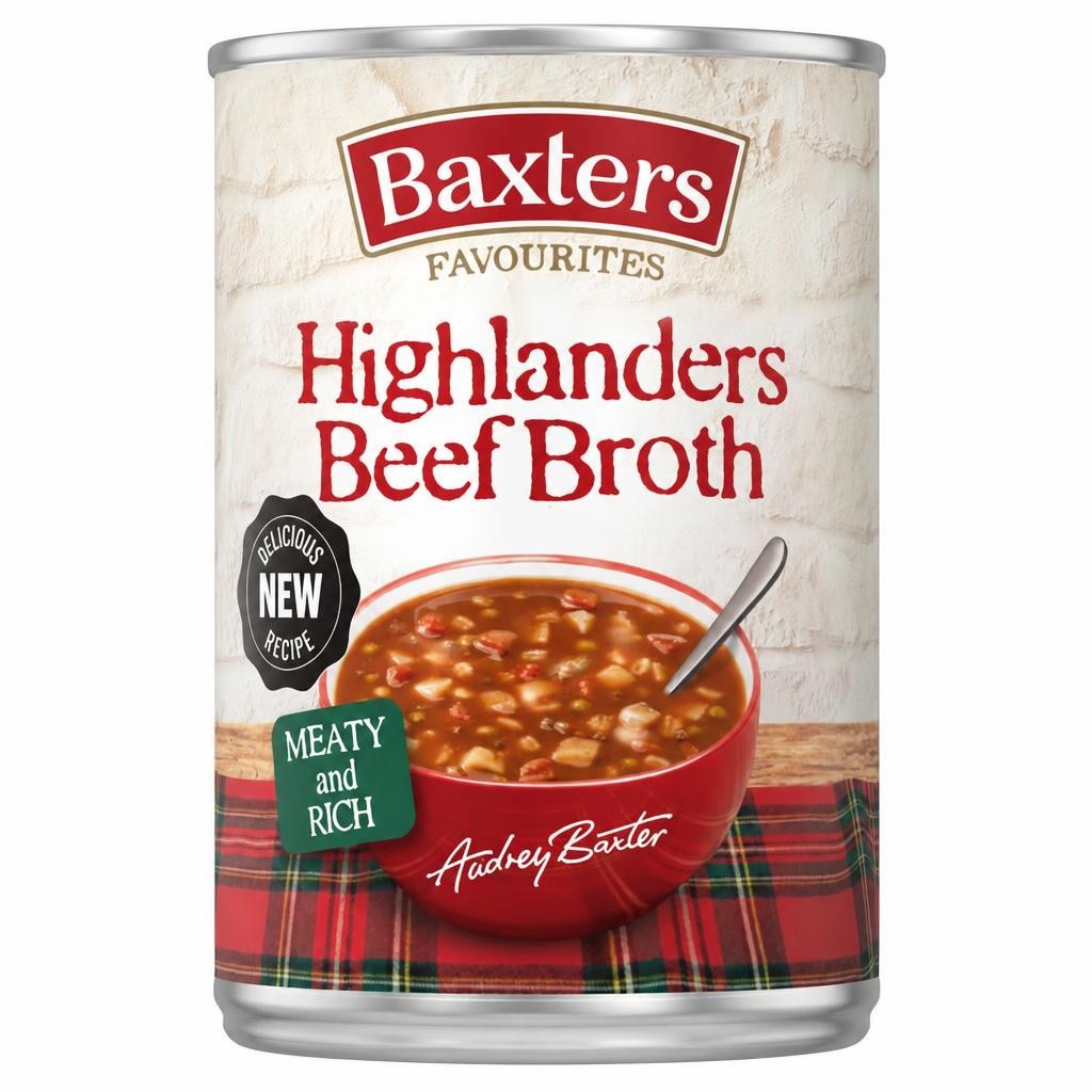 Baxters Favourites Highlander Broth Soup 400G