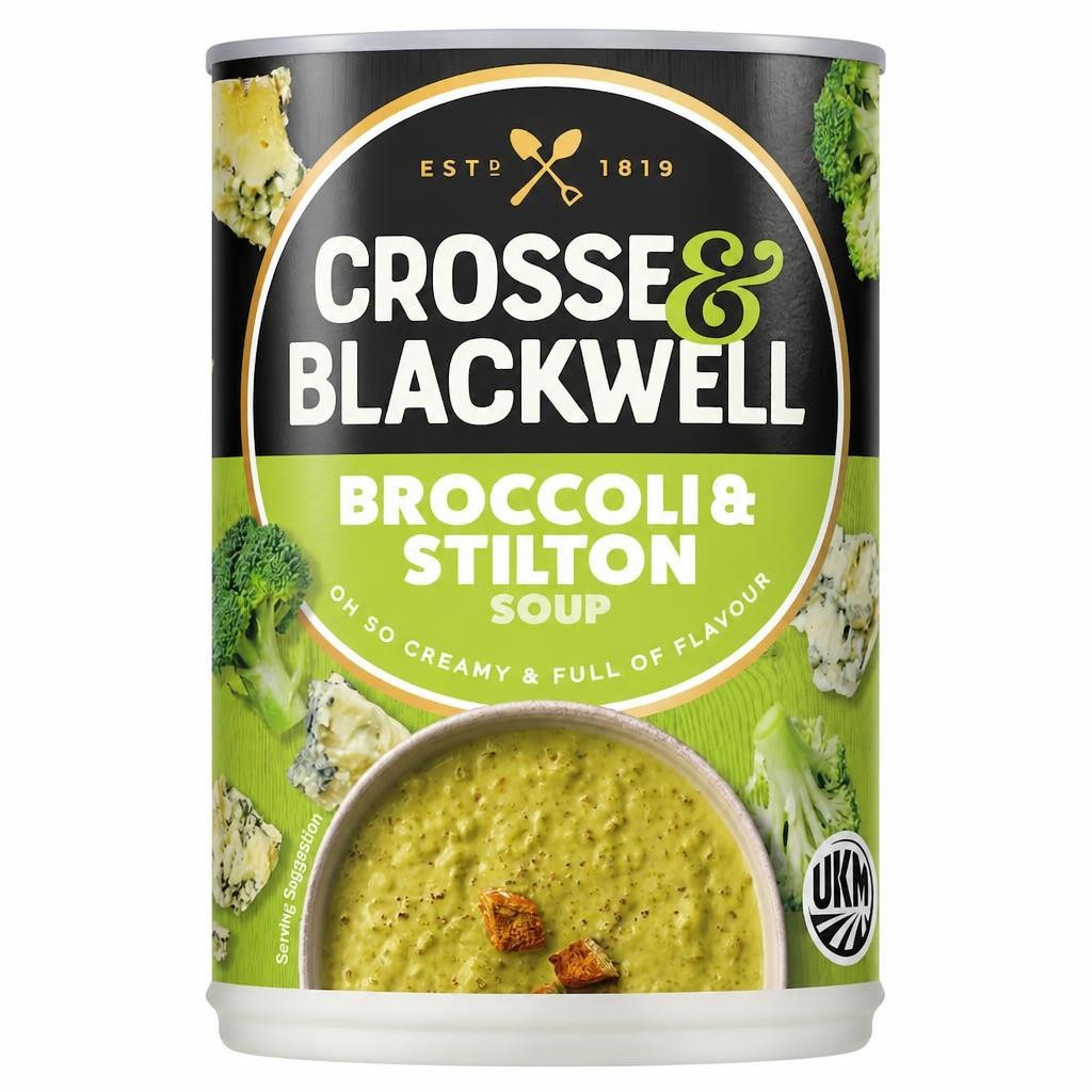 Crosse And Blackwell Broccoli & Stilton Soup 400G