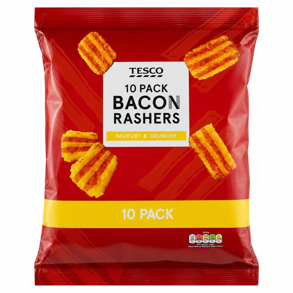 Tesco Bacon Rashers 10 Pack 190G