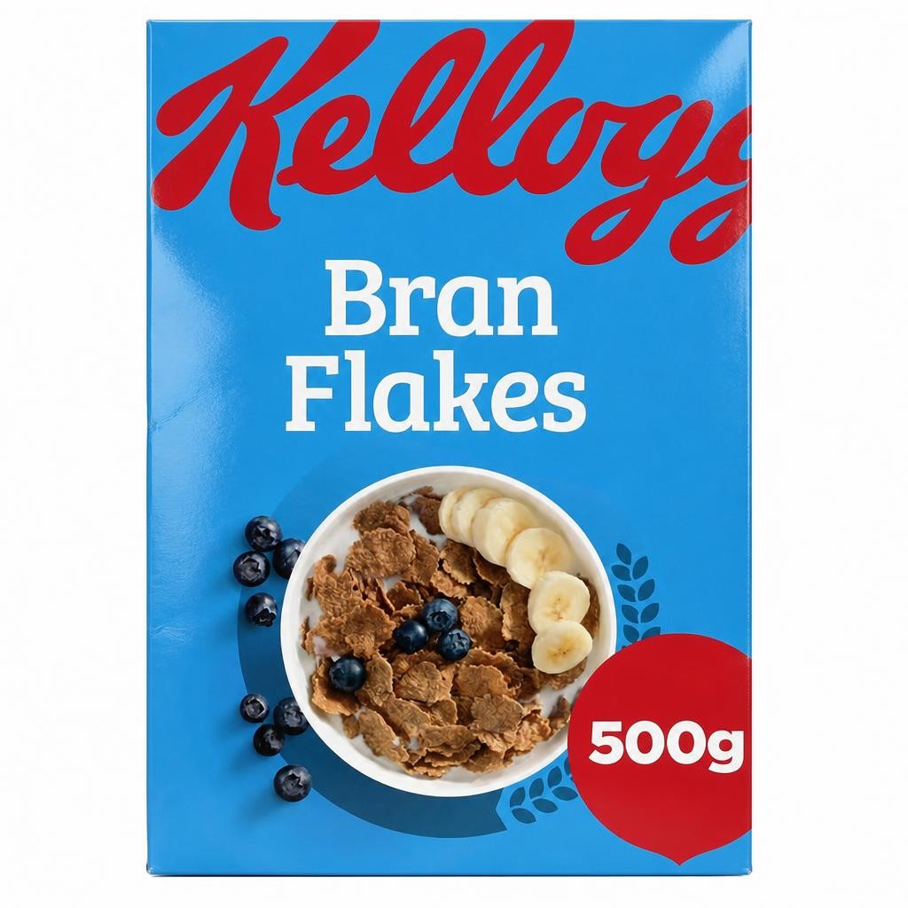 Kellogg's Bran Flakes Breakfast Cereal 500g