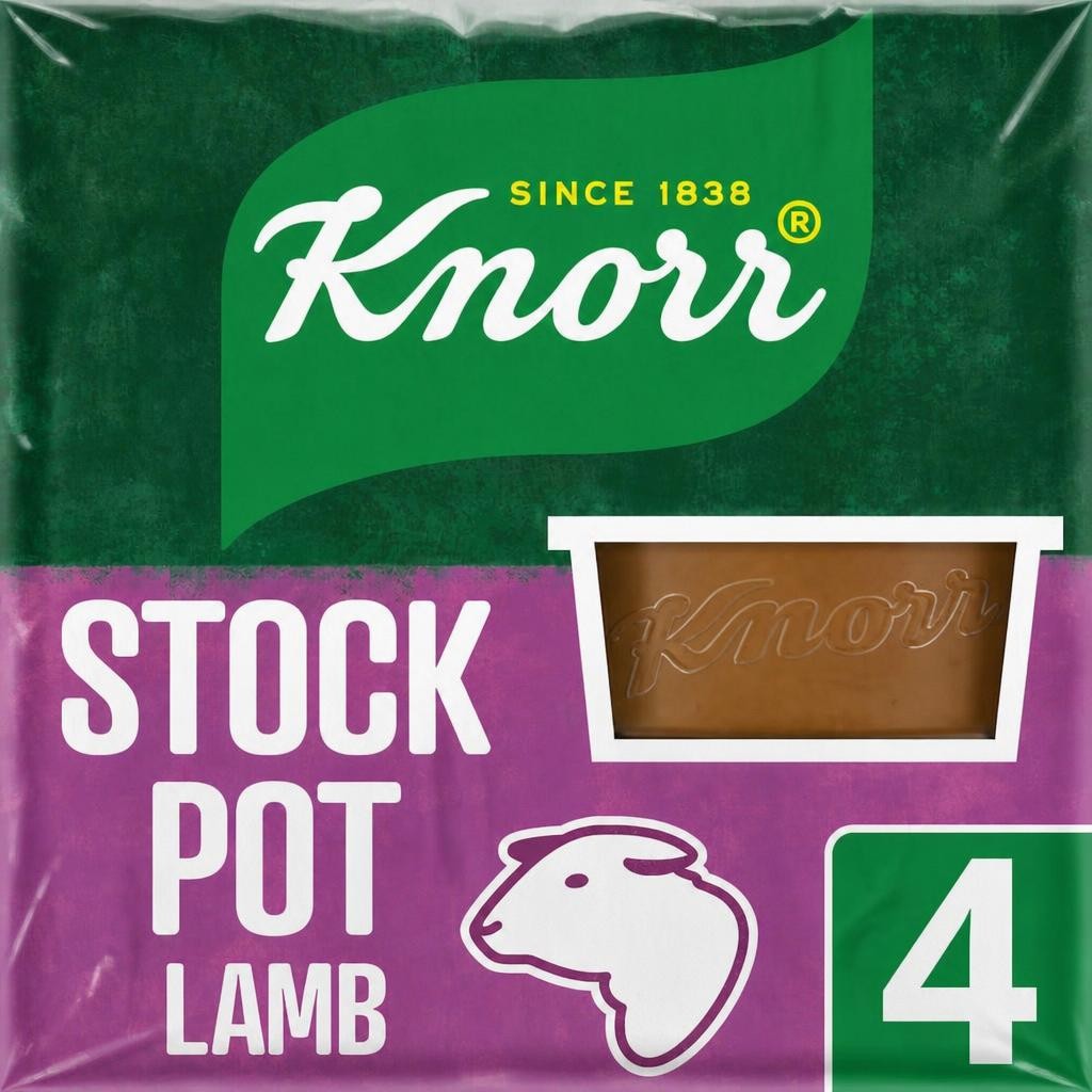 Knorr Lamb Stock Pot 4x28g