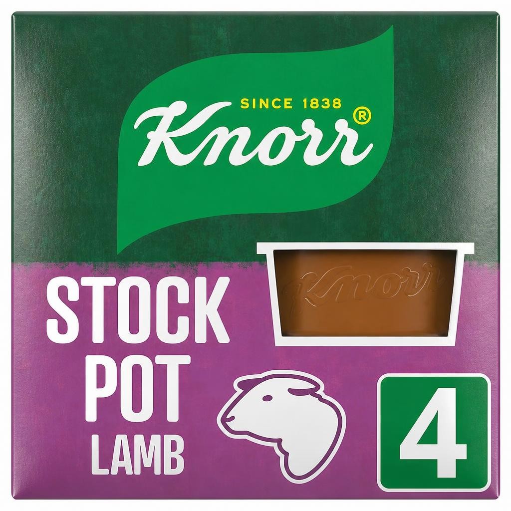 Knorr Lamb Stock Pot 4x28g