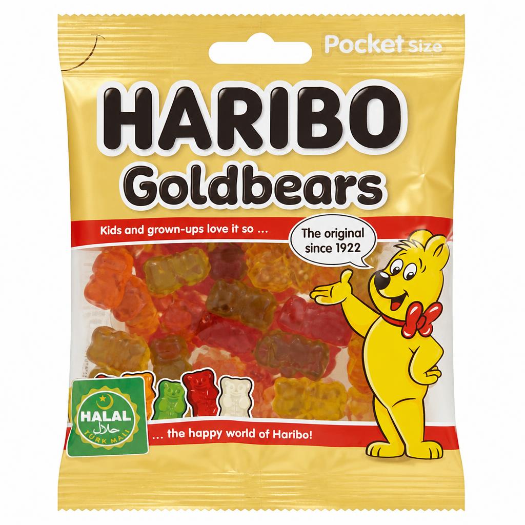 Haribo Halal Goldbears 100g