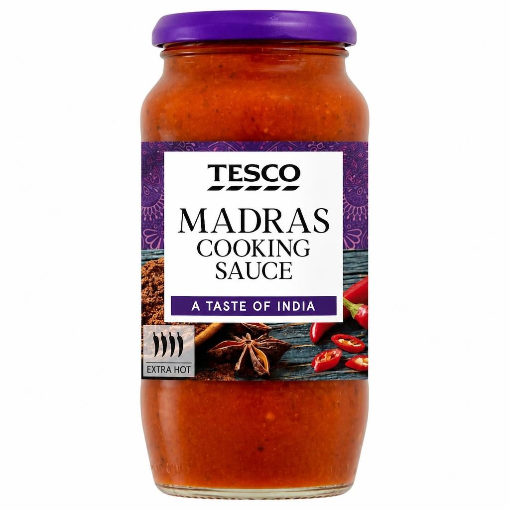 Tesco Madras Cooking Sauce 500G