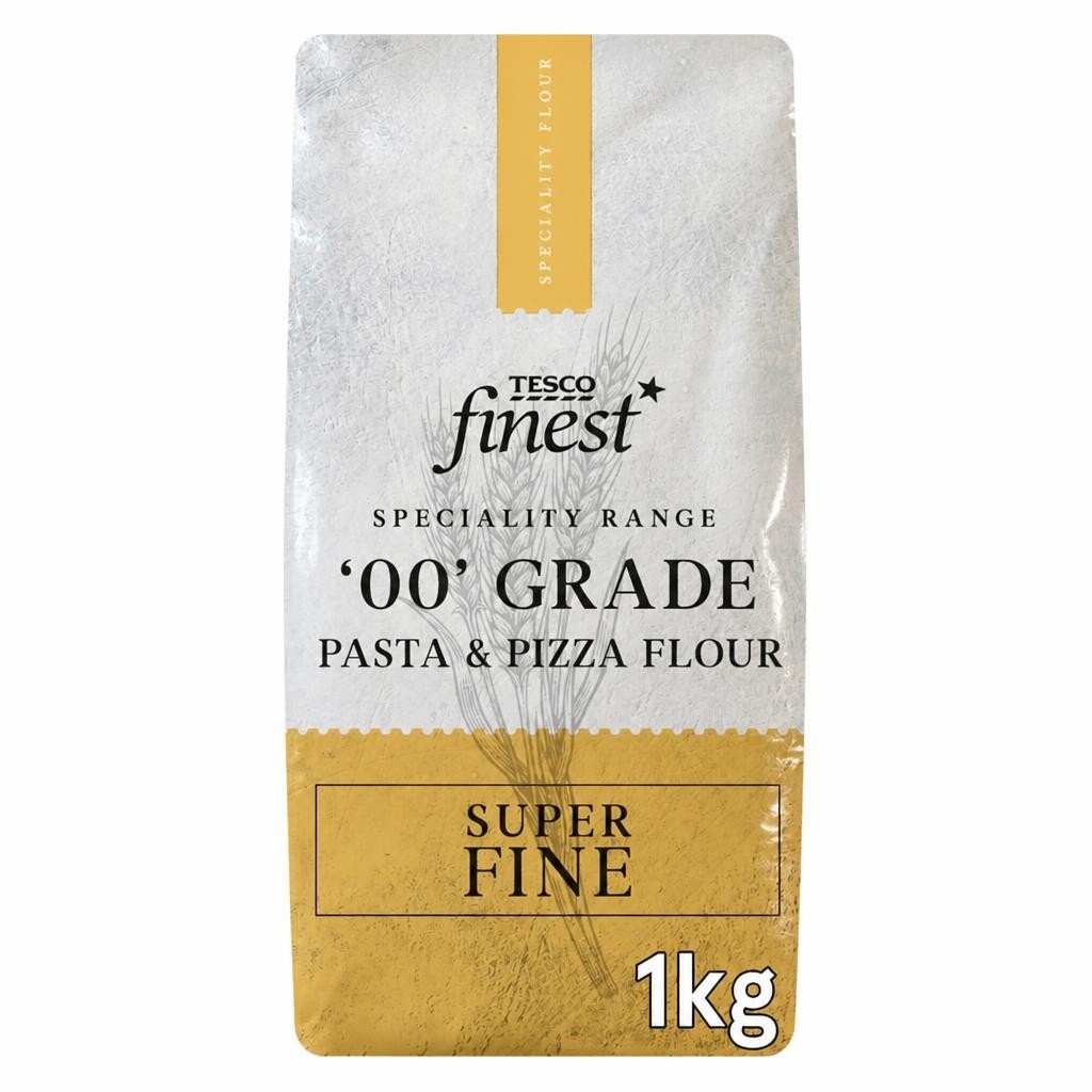 Tesco Finest '00' Grade Pasta & Pizza Flour 1Kg