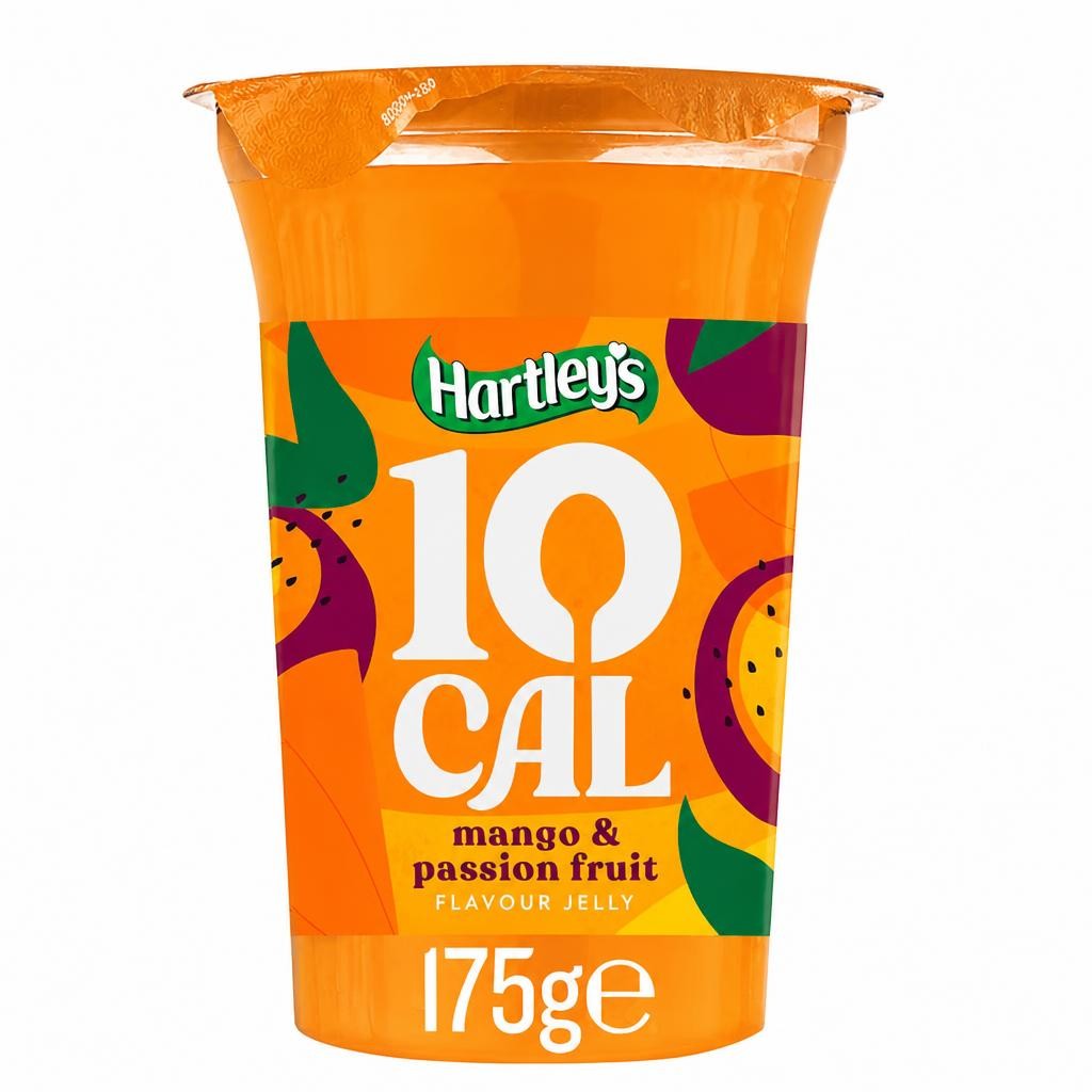 Hartley's Ready To Eat Reduced Sugar Mango & Passion Fruit Jelly 175G