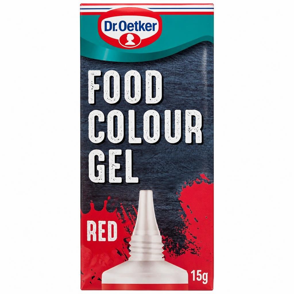 Dr. Oetker Extra Strong Food Colour Gel - Red 15g