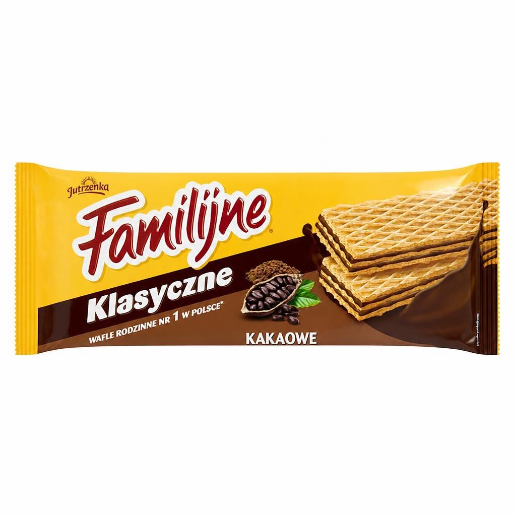 Jutrzenka Familijne Wafers - Cocoa 180g