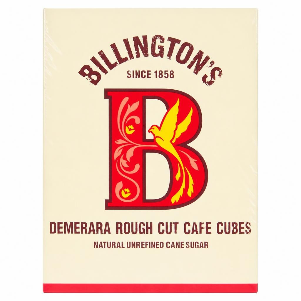 Billington's Demerara Rough Cut Cubes 500G