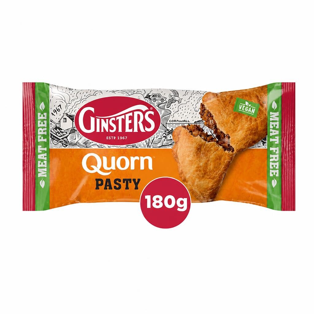 Ginsters Vegan Quorn Pasty 180G