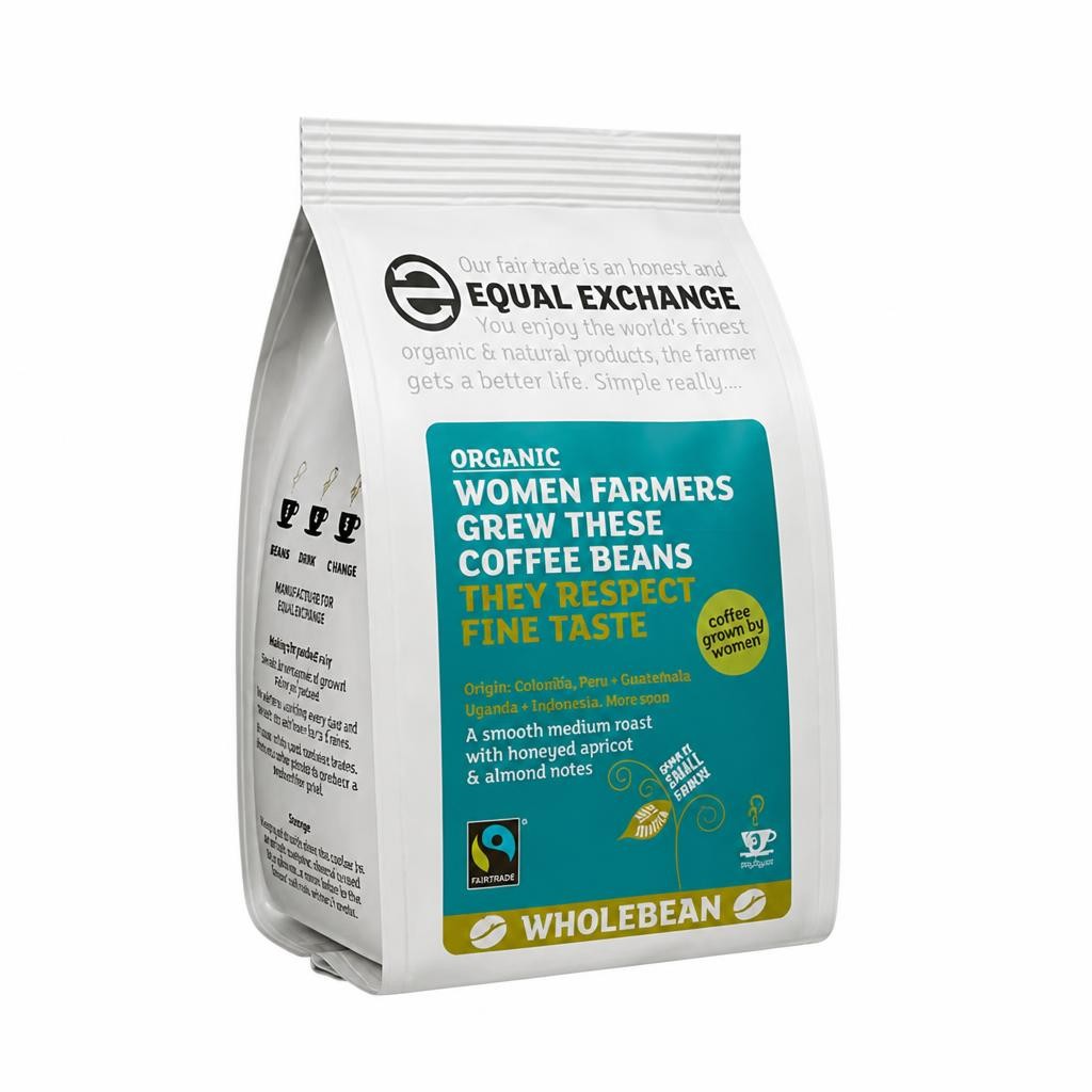 Grown by Women Coffee Beans, Organic 227g (Equal Exchange)