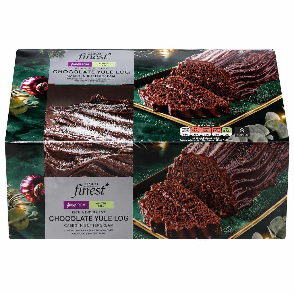 Tesco Finest Free From Chocolate Yule Log