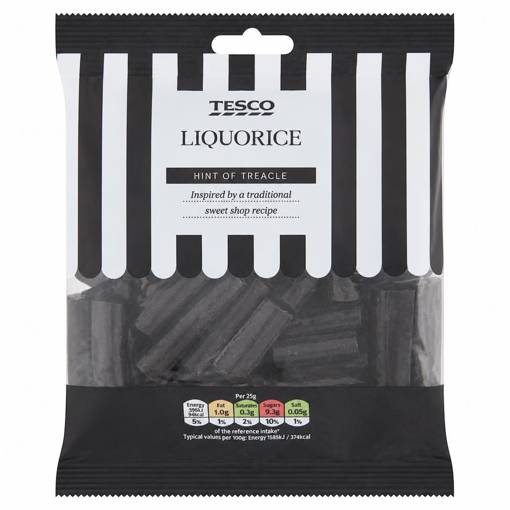 Tesco Liquorice 250G