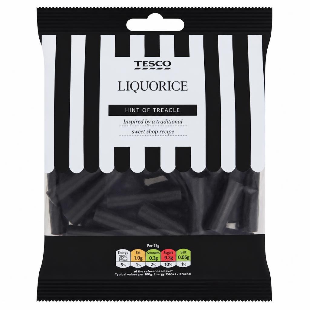 Tesco Liquorice 250G