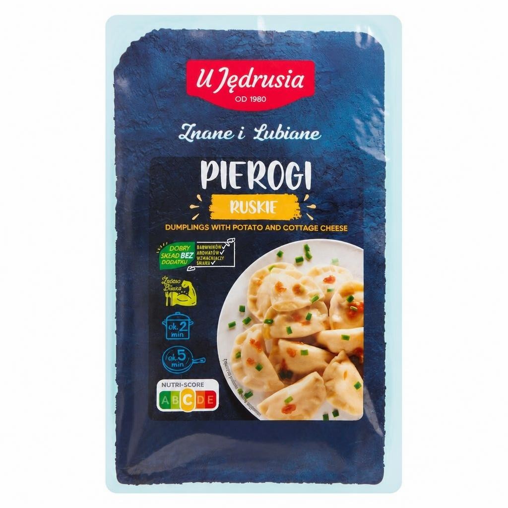 U Jedrusia Dumplings with Cottage Cheese and Potato 400g