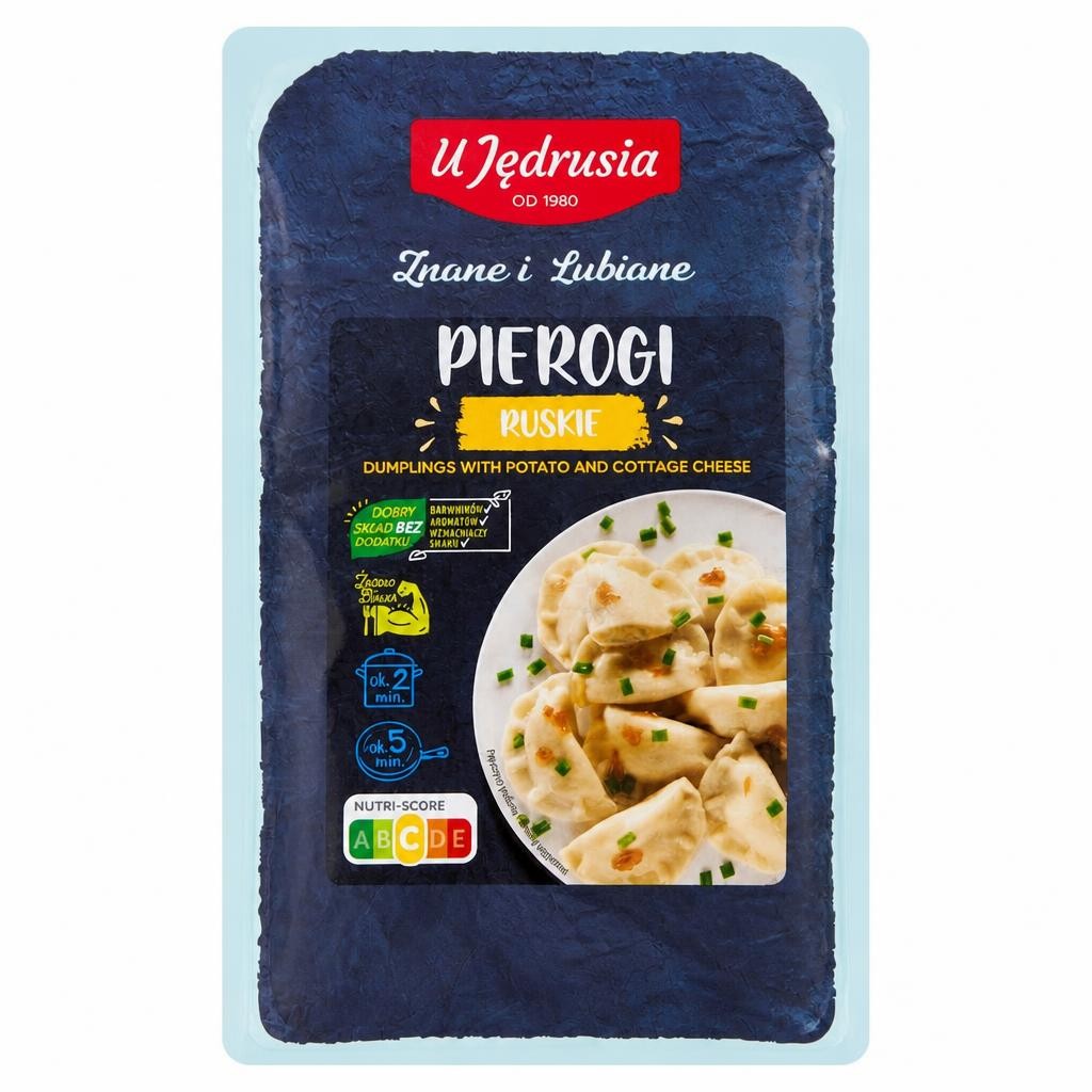 U Jedrusia Dumplings with Cottage Cheese and Potato 400g