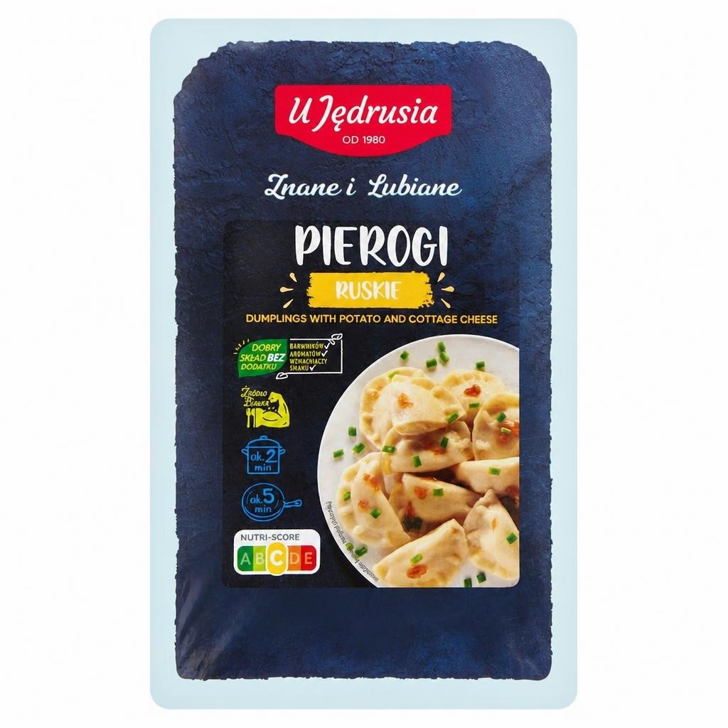 U Jedrusia Dumplings with Cottage Cheese and Potato 400g
