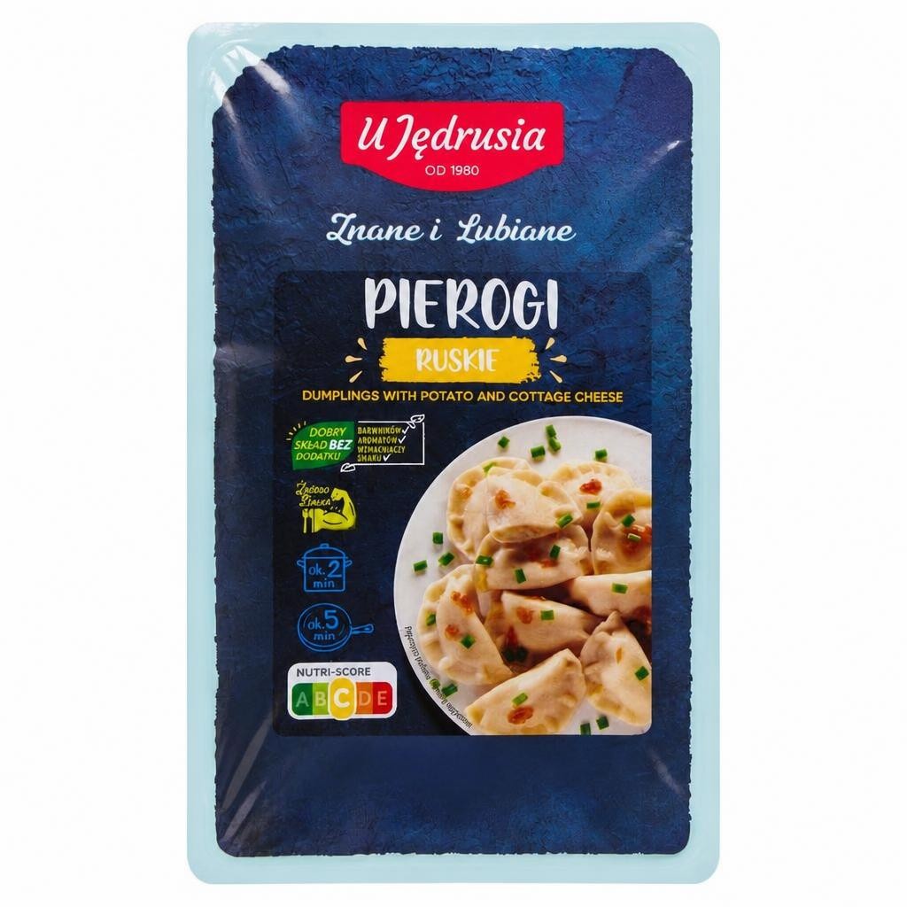 U Jedrusia Dumplings with Cottage Cheese and Potato 400g