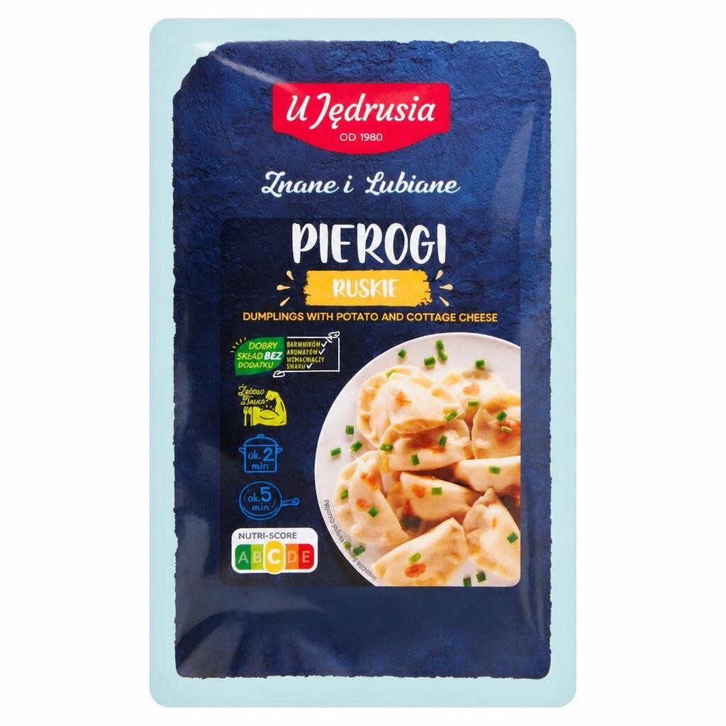 U Jedrusia Dumplings with Cottage Cheese and Potato 400g