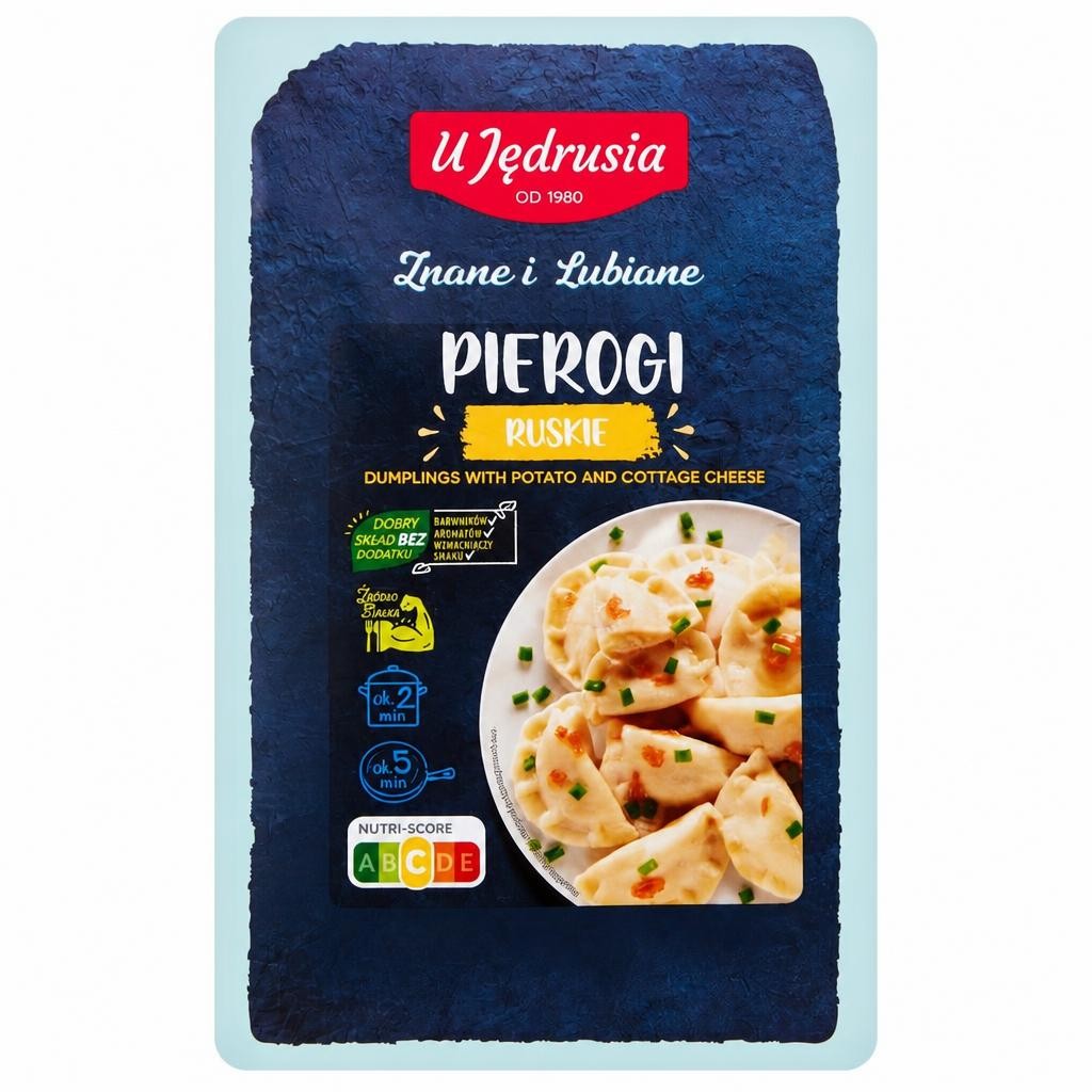 U Jedrusia Dumplings with Cottage Cheese and Potato 400g