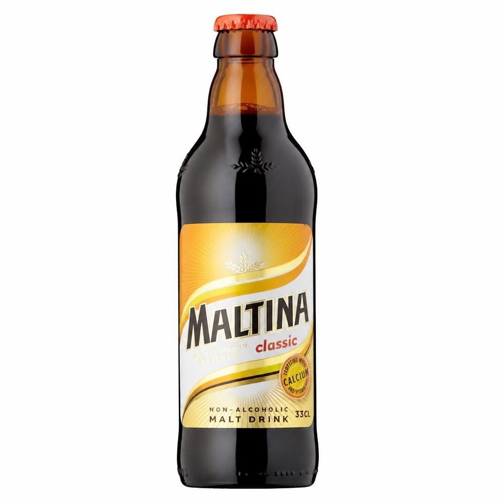 Maltina Classic Malt Drink Bottle 330Ml