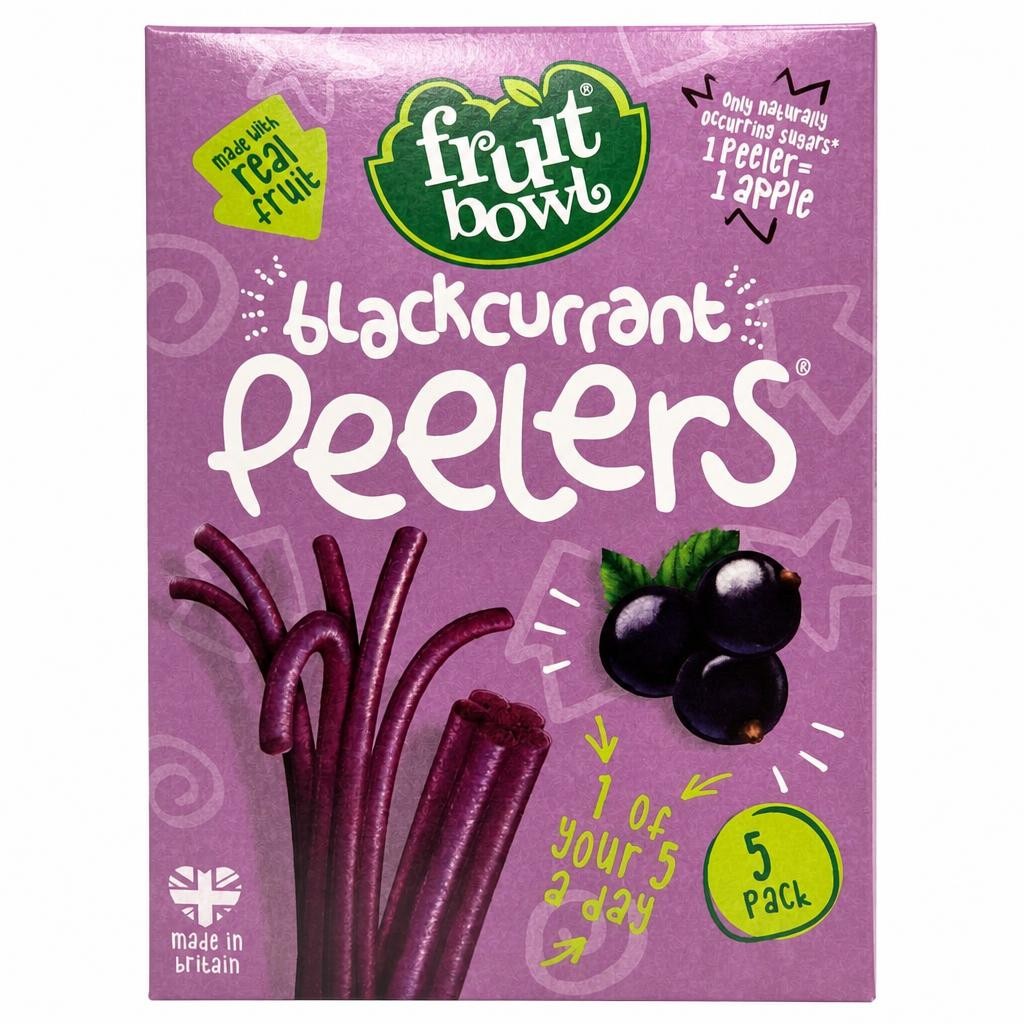 Fruit Bowl Blackcurrant Peelers 5 x 16g