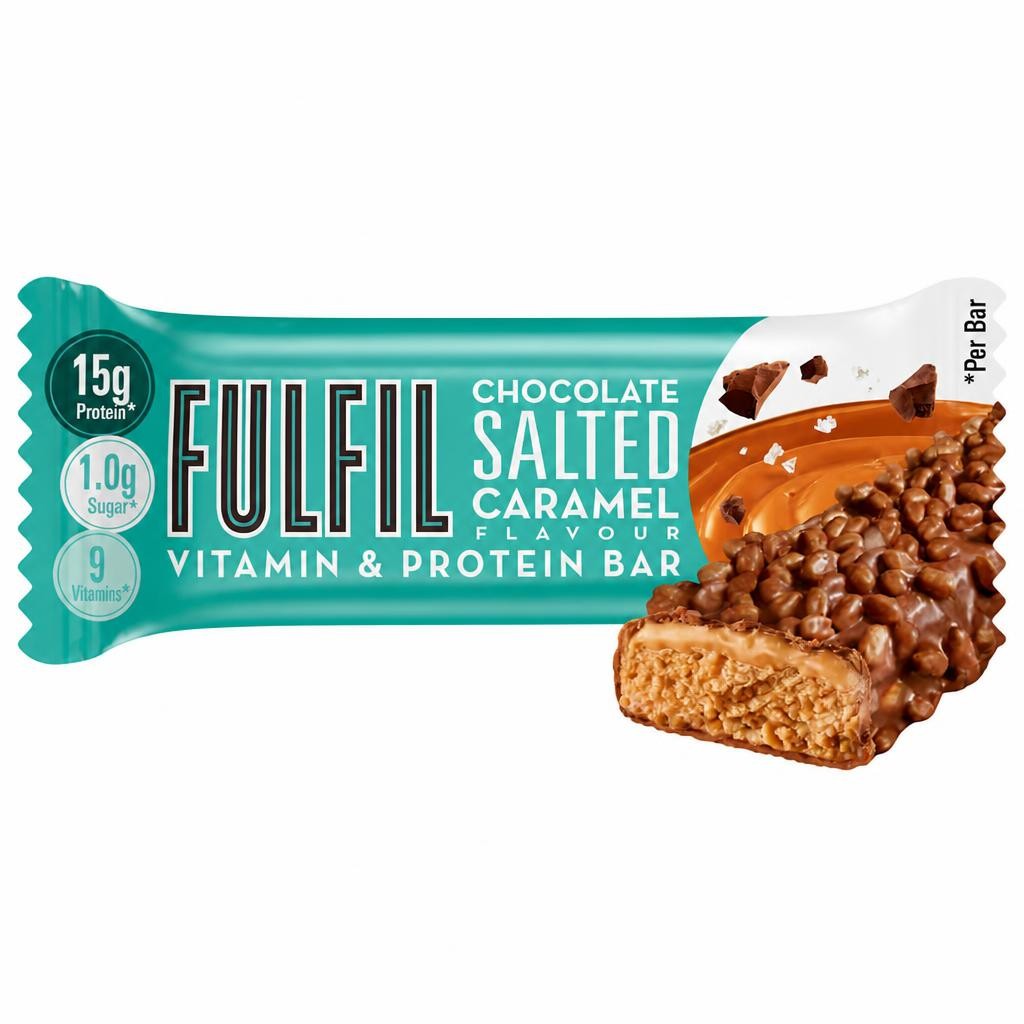 Fulfil Chocolate Salted Caramel Vitamin & Protein Bar 40G