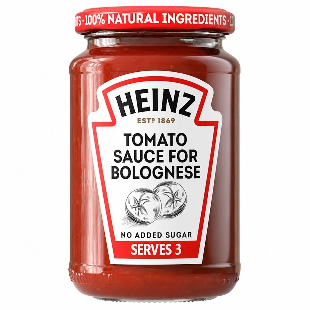 Heinz Tomato Sauce For Bolognese Pasta Sauce 350G