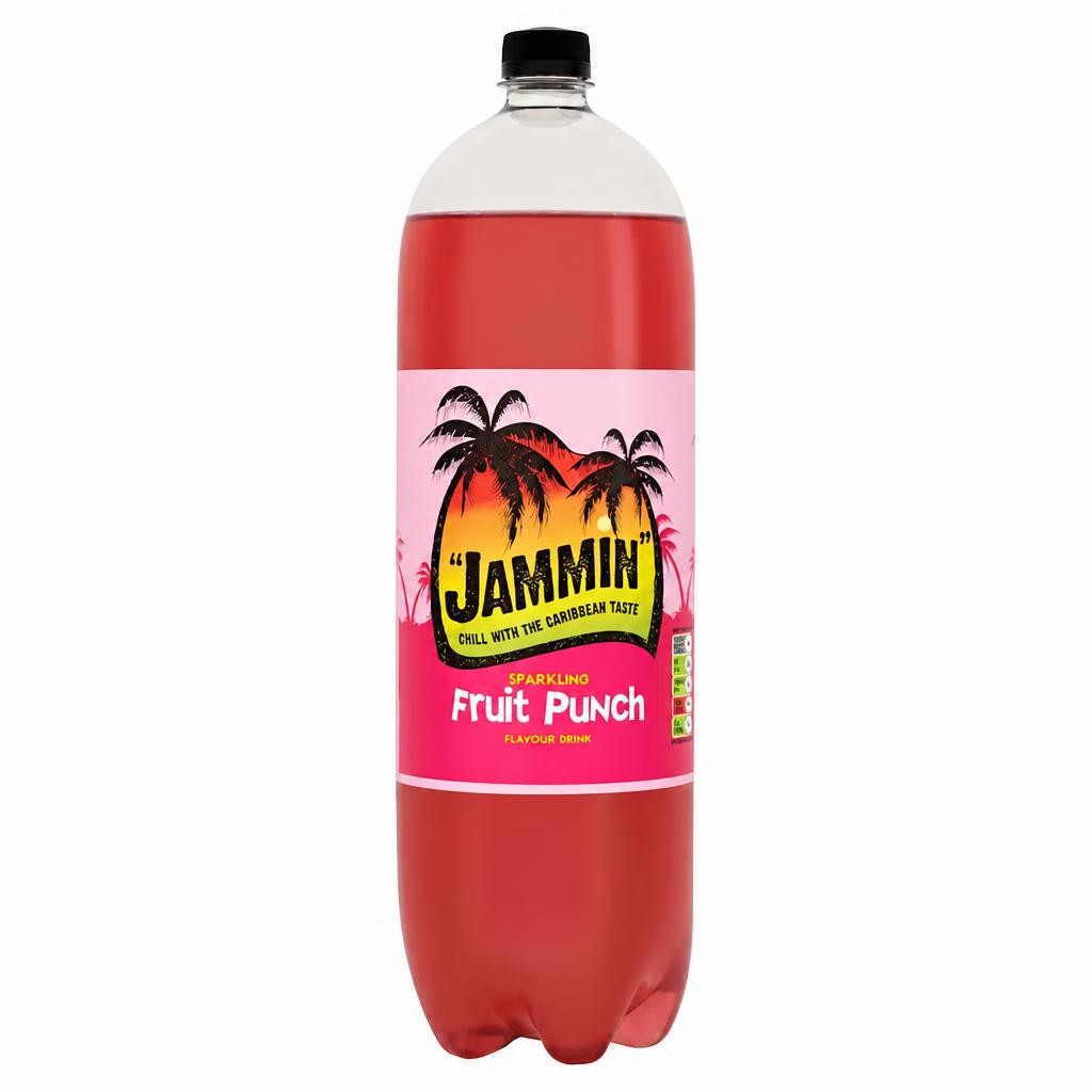 Jammin Sparkling Fruit Punch Drink 2 Litres