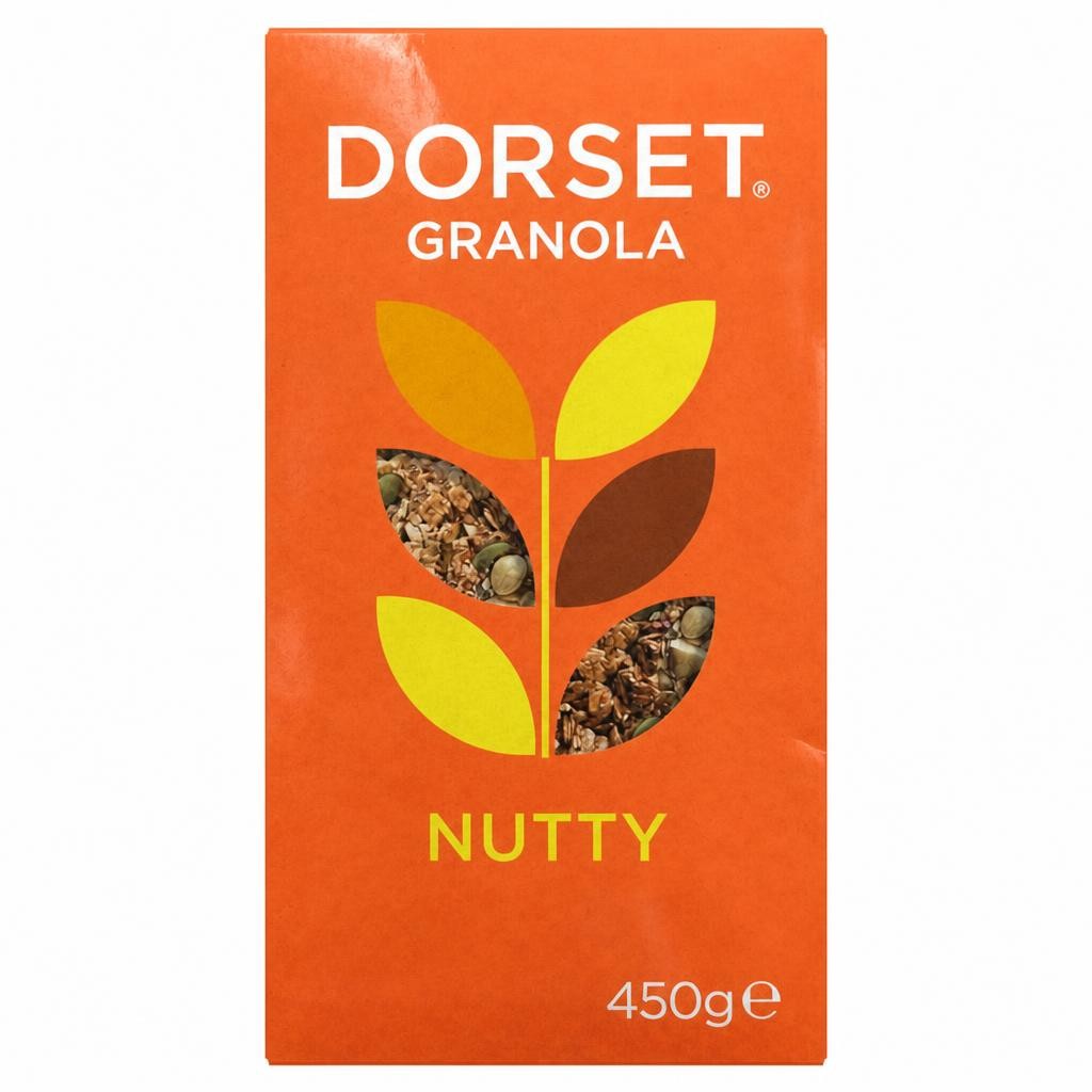 Dorset Cereals Nutty Granola Cereal 450G