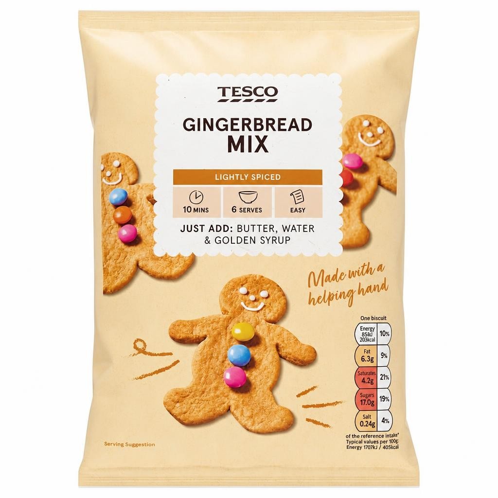 Tesco Gingerbread Mix 225G