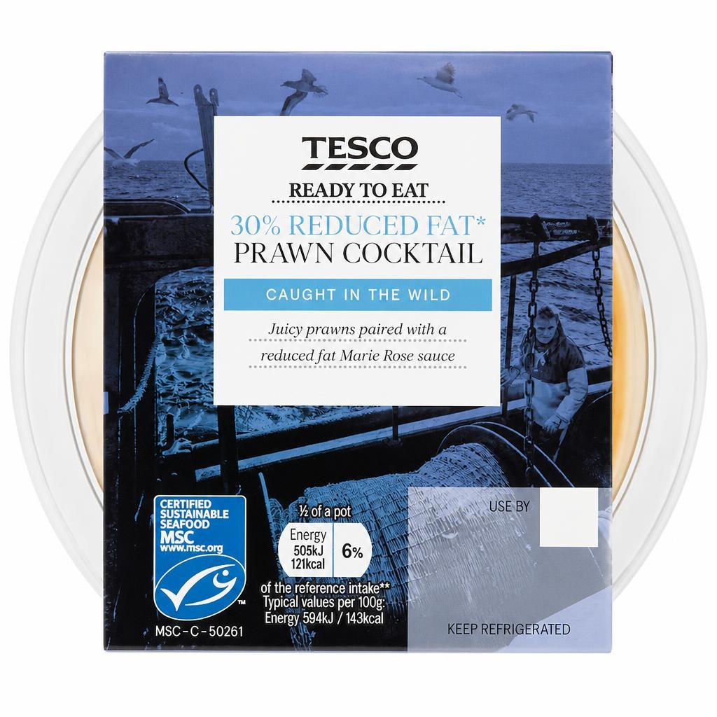 Tesco 30% Reduced Fat Prawn Cocktail 170G