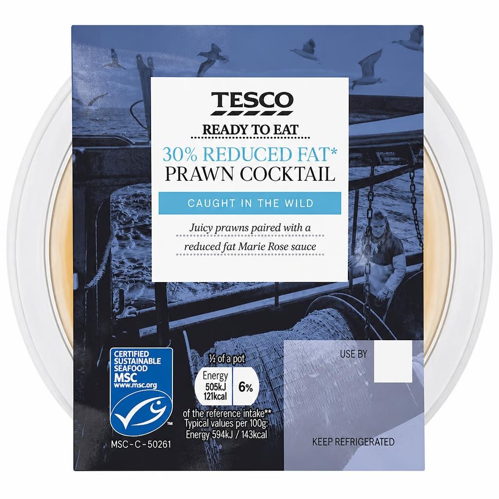 Tesco 30% Reduced Fat Prawn Cocktail 170G