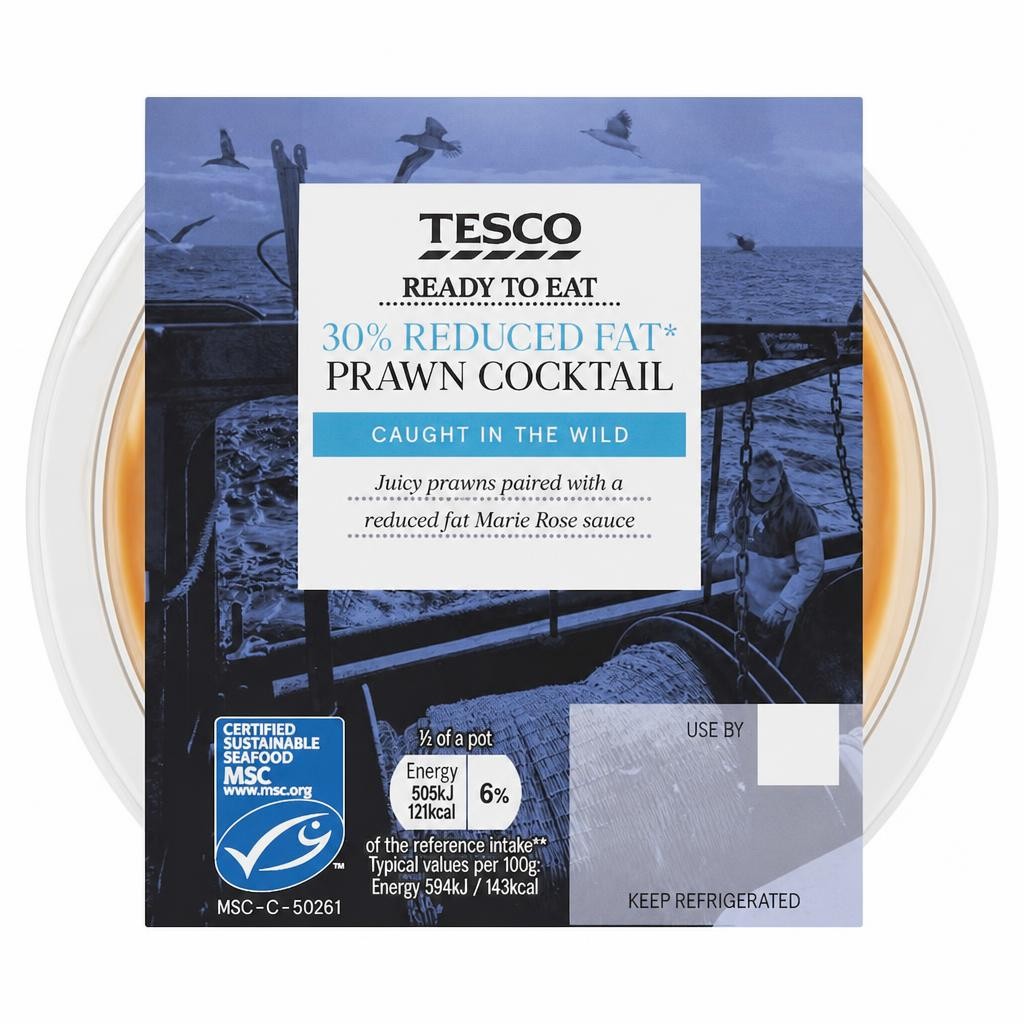Tesco 30% Reduced Fat Prawn Cocktail 170G