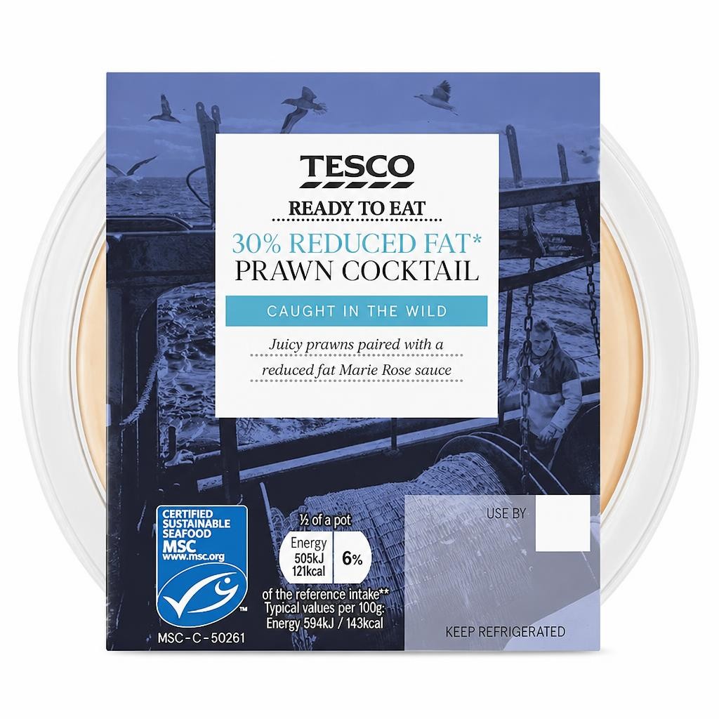 Tesco 30% Reduced Fat Prawn Cocktail 170G