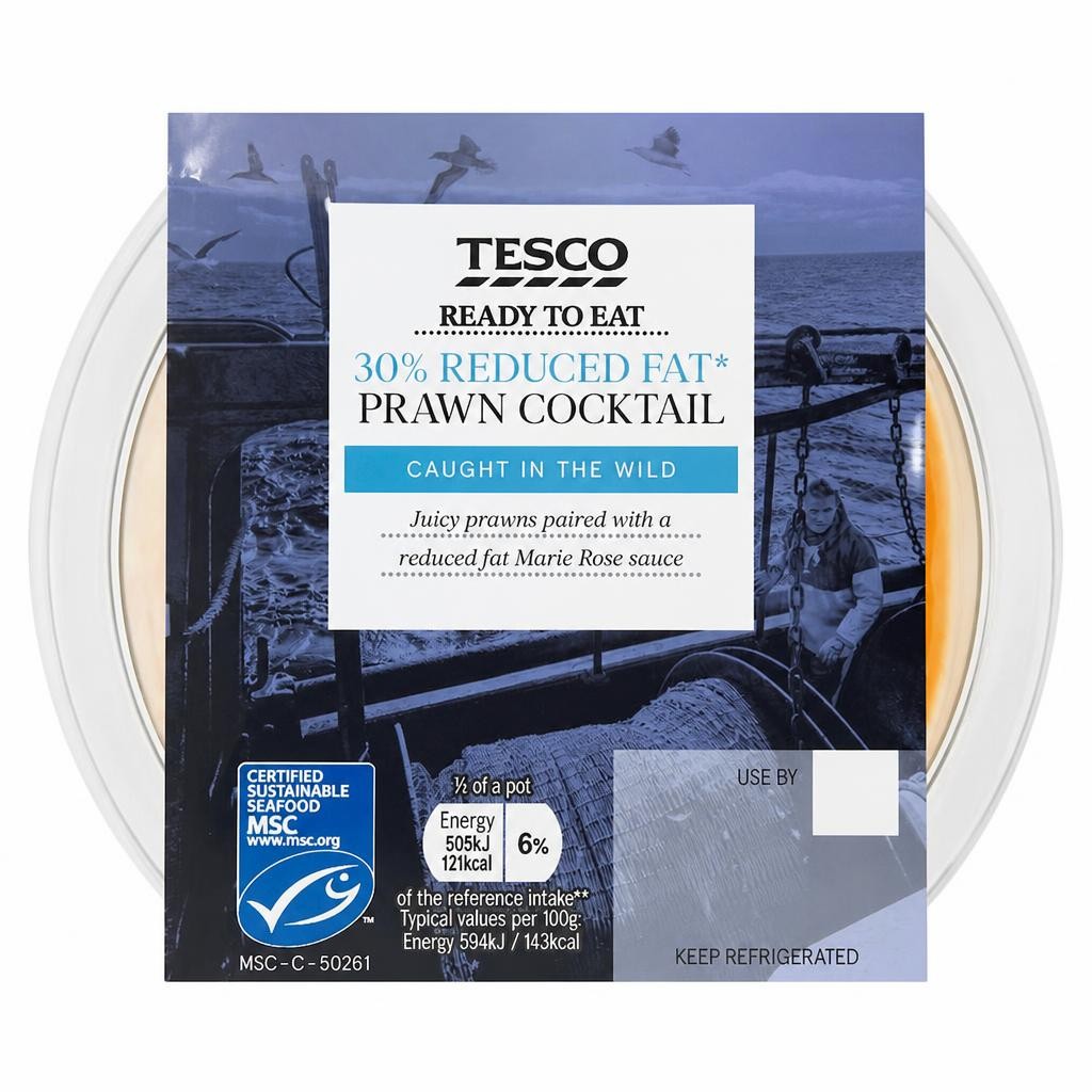 Tesco 30% Reduced Fat Prawn Cocktail 170G