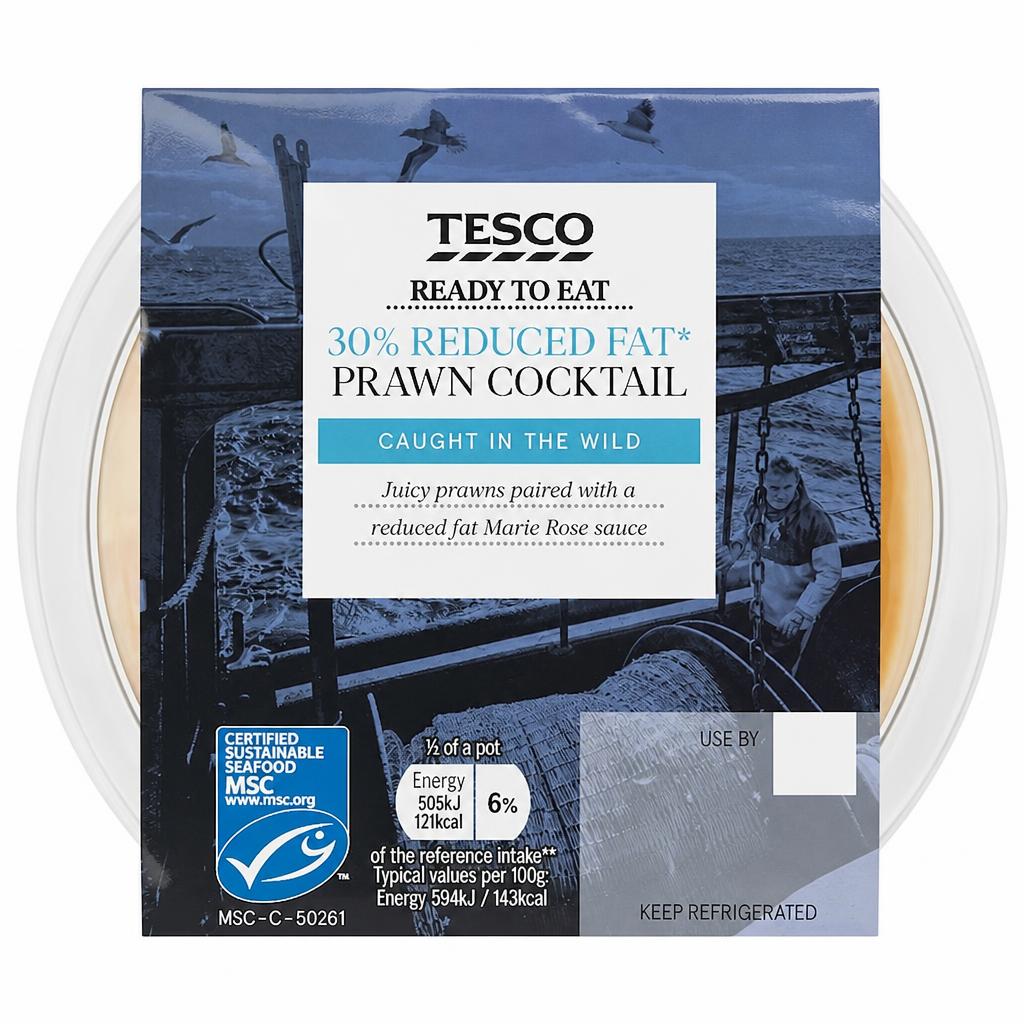 Tesco 30% Reduced Fat Prawn Cocktail 170G
