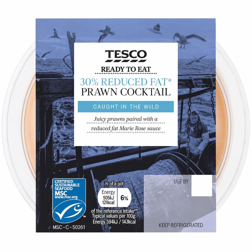 Tesco 30% Reduced Fat Prawn Cocktail 170G